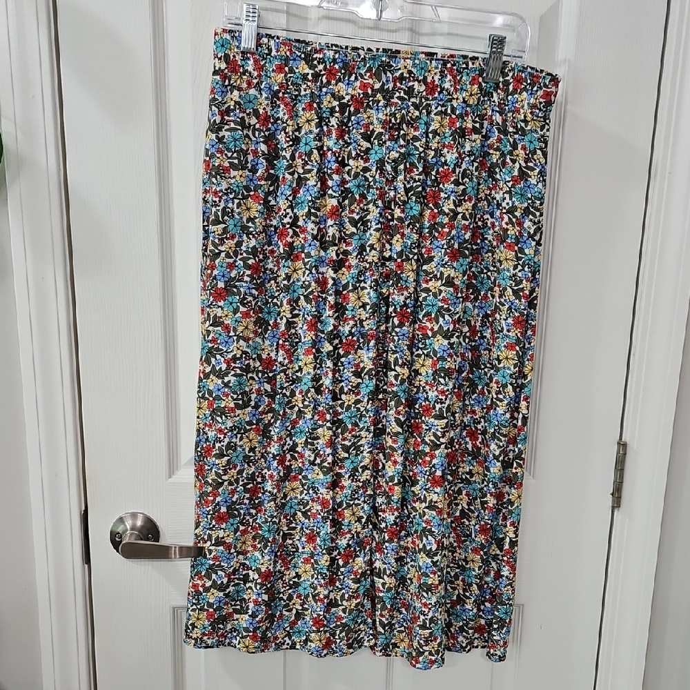 Floral Multicolor Women's Skirt